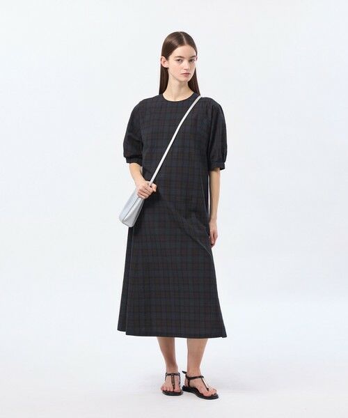 MACKINTOSH PHILOSOPHY / マッキントッシュ フィロソフィー ロング・マキシ丈ワンピース | サッカーチェックフレアワンピース | 詳細1