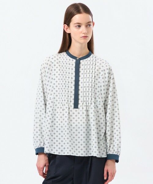 MACKINTOSH PHILOSOPHY / マッキントッシュ フィロソフィー シャツ・ブラウス | 【CRANWELL SHIRTS(クランウェル シャツ)】ラッケンブースプリント（グレー3）