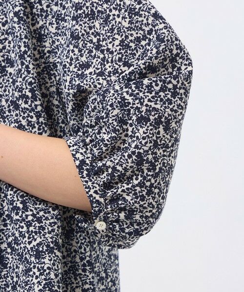 MACKINTOSH PHILOSOPHY / マッキントッシュ フィロソフィー シャツ・ブラウス | バイカラーフラワープリントブラウス | 詳細6