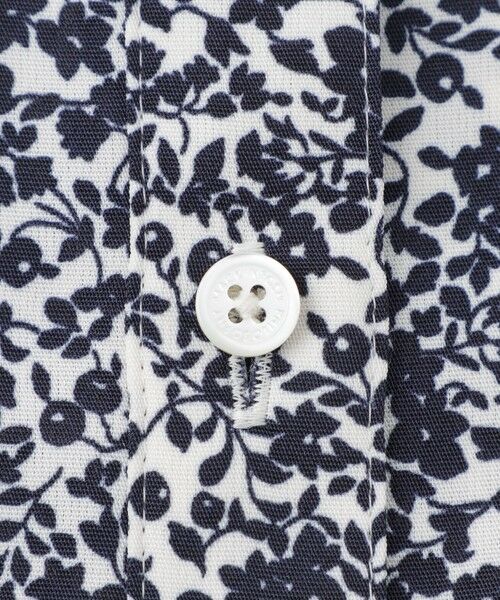 MACKINTOSH PHILOSOPHY / マッキントッシュ フィロソフィー シャツ・ブラウス | バイカラーフラワープリントブラウス | 詳細7