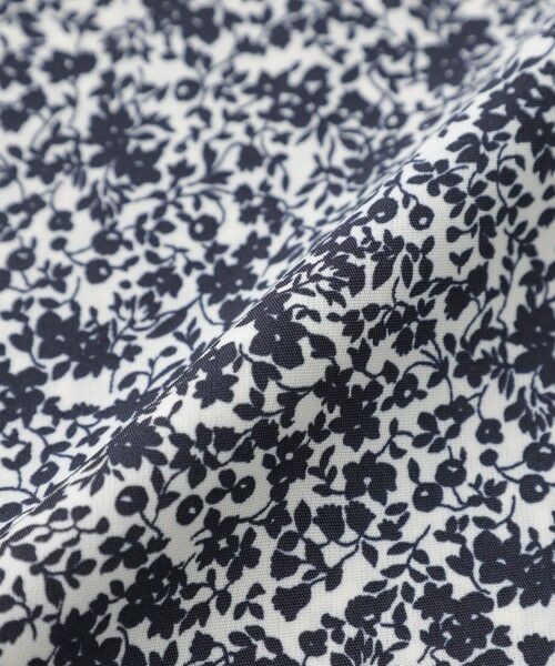 MACKINTOSH PHILOSOPHY / マッキントッシュ フィロソフィー シャツ・ブラウス | バイカラーフラワープリントブラウス | 詳細8