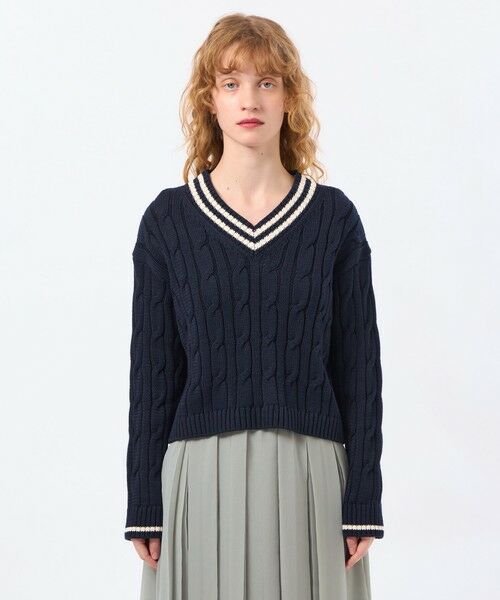 MACKINTOSH PHILOSOPHY / マッキントッシュ フィロソフィー ニット・セーター | 【Ranton（ラントン）】チルデンニット | 詳細3