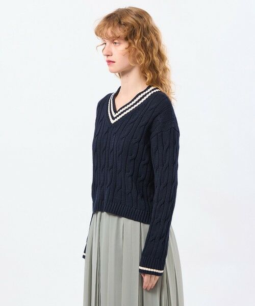 MACKINTOSH PHILOSOPHY / マッキントッシュ フィロソフィー ニット・セーター | 【Ranton（ラントン）】チルデンニット | 詳細4