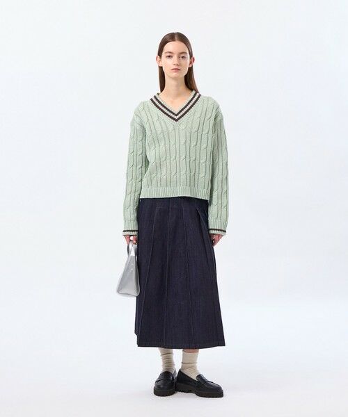 MACKINTOSH PHILOSOPHY / マッキントッシュ フィロソフィー ニット・セーター | 【Ranton（ラントン）】チルデンニット | 詳細2