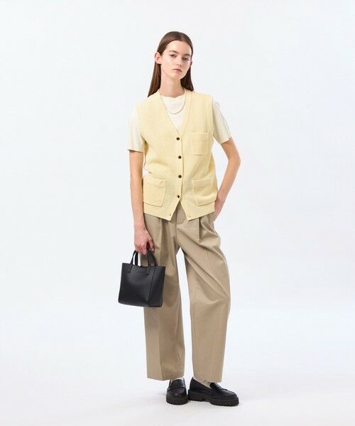 MACKINTOSH PHILOSOPHY / マッキントッシュ フィロソフィー ニット・セーター | 【LEE4月号/蛯原友里さん着用】パッチポケットニットジレ | 詳細4