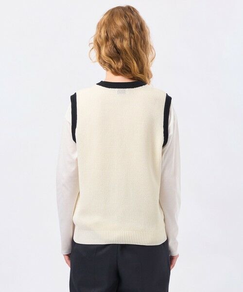 MACKINTOSH PHILOSOPHY / マッキントッシュ フィロソフィー ニット・セーター | 【LEE4月号/蛯原友里さん着用】パッチポケットニットジレ | 詳細7