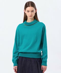 MACKINTOSH PHILOSOPHY / マッキントッシュ フィロソフィー ニット・セーター | バイカラーロールニット