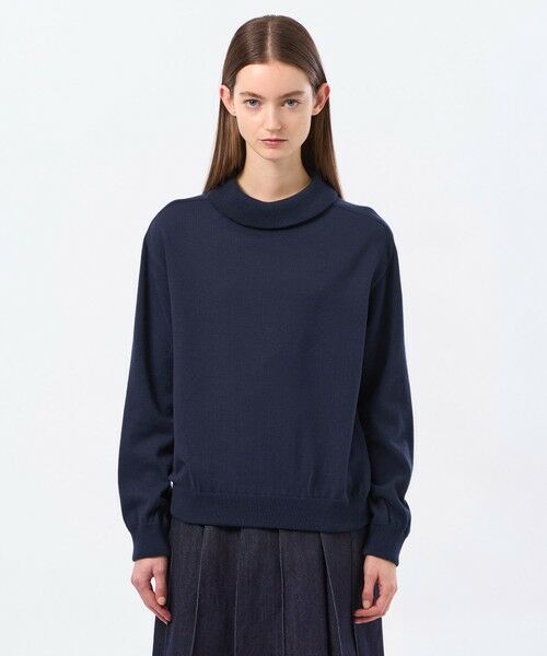 MACKINTOSH PHILOSOPHY / マッキントッシュ フィロソフィー ニット・セーター | バイカラーロールニット | 詳細4