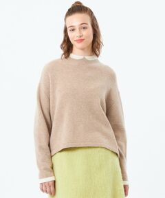 MACKINTOSH PHILOSOPHY / マッキントッシュ フィロソフィー ニット・セーター | Cleric Collar Knit ウールカシミヤ製