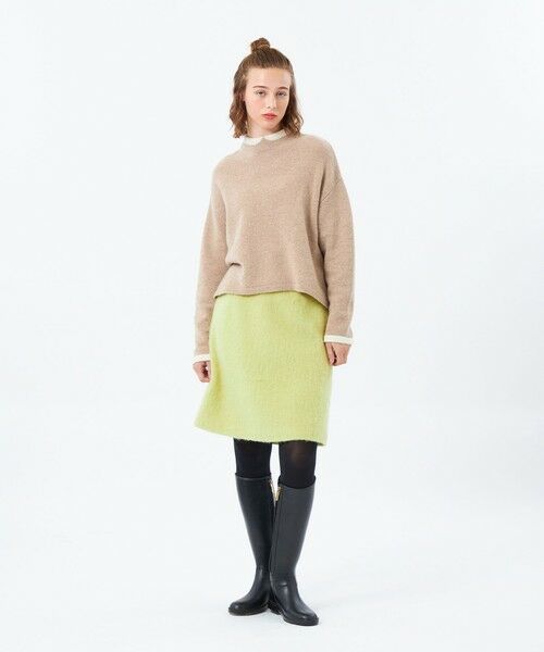 MACKINTOSH PHILOSOPHY / マッキントッシュ フィロソフィー ニット・セーター | Cleric Collar Knit ウールカシミヤ製 | 詳細4