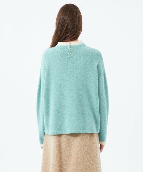 MACKINTOSH PHILOSOPHY / マッキントッシュ フィロソフィー ニット・セーター | Cleric Collar Knit ウールカシミヤ製 | 詳細7