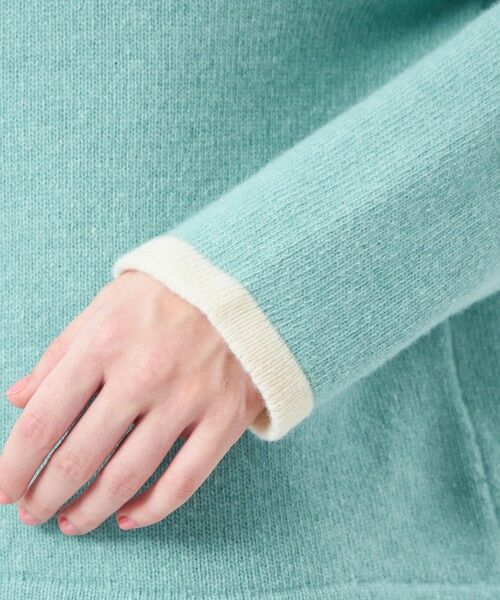 MACKINTOSH PHILOSOPHY / マッキントッシュ フィロソフィー ニット・セーター | Cleric Collar Knit ウールカシミヤ製 | 詳細8