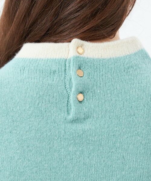 MACKINTOSH PHILOSOPHY / マッキントッシュ フィロソフィー ニット・セーター | Cleric Collar Knit ウールカシミヤ製 | 詳細9