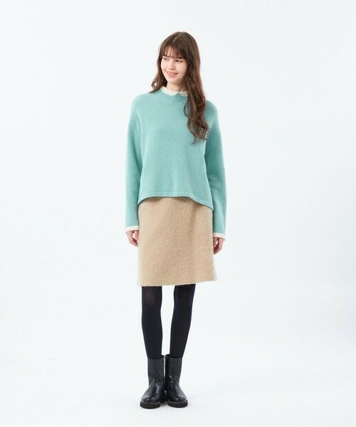 MACKINTOSH PHILOSOPHY / マッキントッシュ フィロソフィー ニット・セーター | Cleric Collar Knit ウールカシミヤ製 | 詳細2