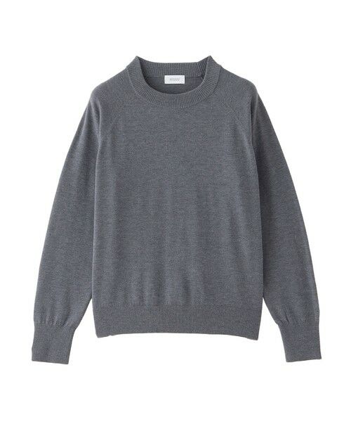 MACKINTOSH PHILOSOPHY / マッキントッシュ フィロソフィー ニット・セーター | 【WEB&一部店舗限定】リラクシーハイゲージニットプルオーバー（チャコールグレー1）