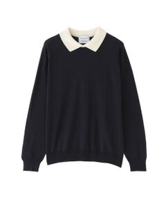 MACKINTOSH PHILOSOPHY / マッキントッシュ フィロソフィー ニット・セーター | 【JOHN SMEDLEY】バイカラーニットポロシャツ