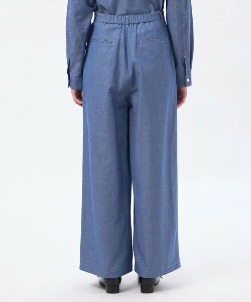 MACKINTOSH PHILOSOPHY / マッキントッシュ フィロソフィー その他パンツ | ハケメコットンリネンタックパンツ | 詳細5