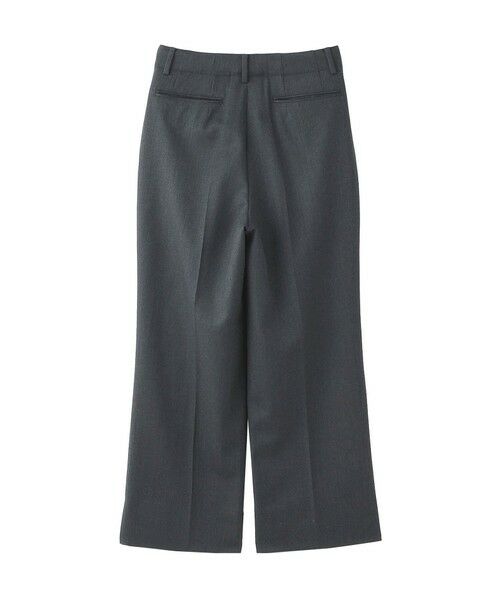 MACKINTOSH PHILOSOPHY / マッキントッシュ フィロソフィー その他パンツ | ファインウールハイウエストワイドパンツ | 詳細1