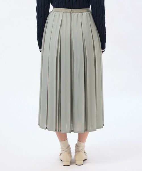 MACKINTOSH PHILOSOPHY / マッキントッシュ フィロソフィー ロング・マキシ丈スカート | 【WEB&一部店舗限定】【WILLINGHAM SKIRT（ウィリングハムスカート）】トリプルプリーツ | 詳細5