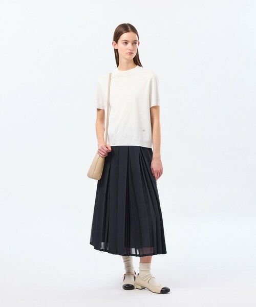 MACKINTOSH PHILOSOPHY / マッキントッシュ フィロソフィー ロング・マキシ丈スカート | 【WEB&一部店舗限定】【WILLINGHAM SKIRT（ウィリングハムスカート）】トリプルプリーツ | 詳細2