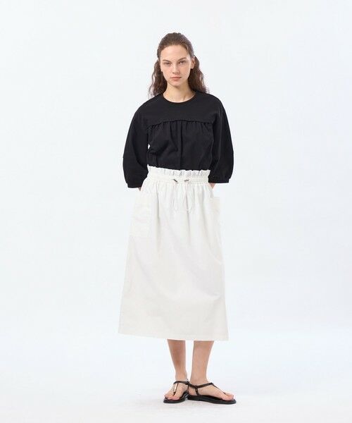 MACKINTOSH PHILOSOPHY / マッキントッシュ フィロソフィー ロング・マキシ丈スカート | 【LEE4月号/蛯原友里さん着用】ウエストギャザースカート | 詳細1