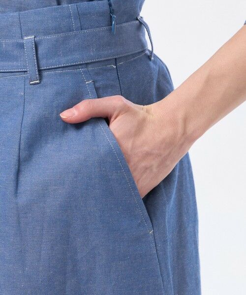 MACKINTOSH PHILOSOPHY / マッキントッシュ フィロソフィー ロング・マキシ丈スカート | ハケメコットンリネンスカート | 詳細7