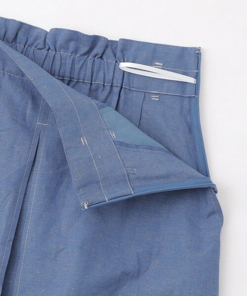 MACKINTOSH PHILOSOPHY / マッキントッシュ フィロソフィー ロング・マキシ丈スカート | ハケメコットンリネンスカート | 詳細8