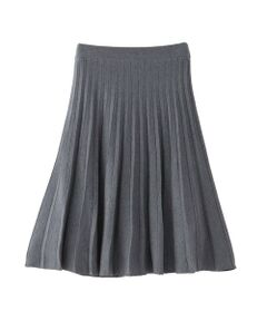 MACKINTOSH PHILOSOPHY / マッキントッシュ フィロソフィー ロング・マキシ丈スカート | 【WEB&一部店舗限定】フレアプリーツニットスカート