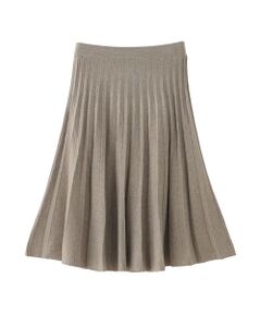 MACKINTOSH PHILOSOPHY / マッキントッシュ フィロソフィー ロング・マキシ丈スカート | 【WEB&一部店舗限定】フレアプリーツニットスカート