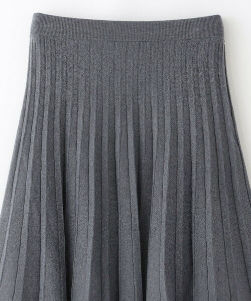 MACKINTOSH PHILOSOPHY / マッキントッシュ フィロソフィー ロング・マキシ丈スカート | 【WEB&一部店舗限定】フレアプリーツニットスカート | 詳細3