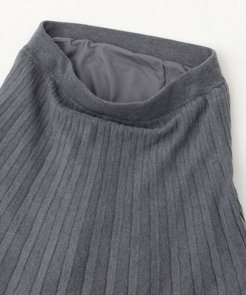 MACKINTOSH PHILOSOPHY / マッキントッシュ フィロソフィー ロング・マキシ丈スカート | 【WEB&一部店舗限定】フレアプリーツニットスカート | 詳細5