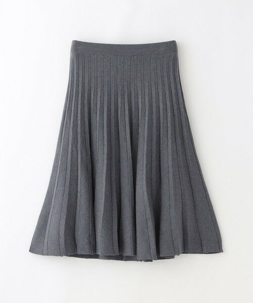 MACKINTOSH PHILOSOPHY / マッキントッシュ フィロソフィー ロング・マキシ丈スカート | 【WEB&一部店舗限定】フレアプリーツニットスカート | 詳細1