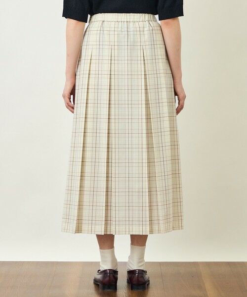 MACKINTOSH PHILOSOPHY / マッキントッシュ フィロソフィー ロング・マキシ丈スカート | GREY LABEL ボイルチェックタックスカート | 詳細6