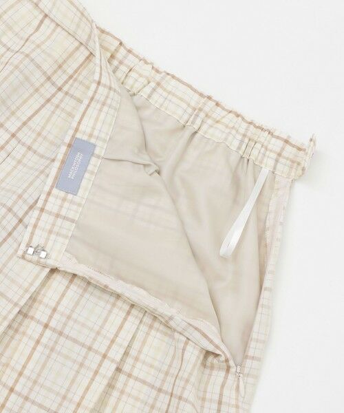 MACKINTOSH PHILOSOPHY / マッキントッシュ フィロソフィー ロング・マキシ丈スカート | GREY LABEL ボイルチェックタックスカート | 詳細3