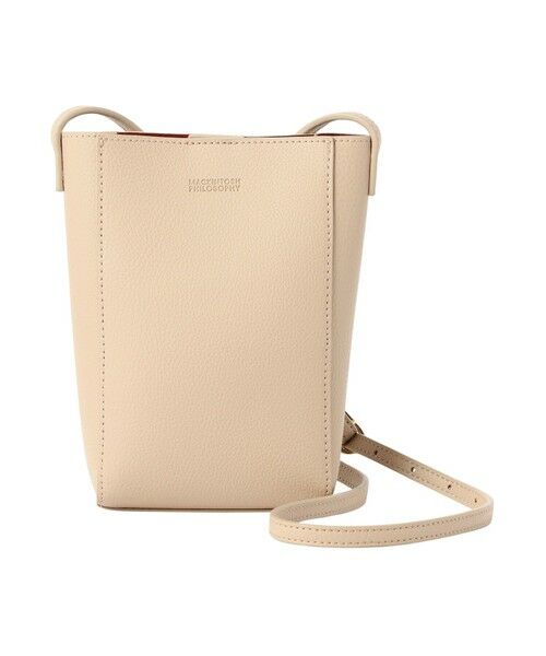 MACKINTOSH PHILOSOPHY / マッキントッシュ フィロソフィー メッセンジャーバッグ・ウエストポーチ | スマホショルダーポーチ（ベージュ1）