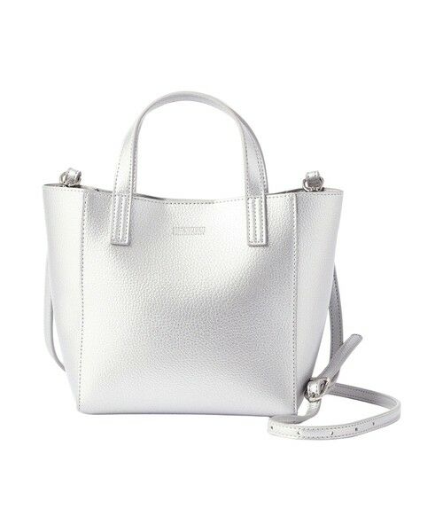 MACKINTOSH PHILOSOPHY / マッキントッシュ フィロソフィー メッセンジャーバッグ・ウエストポーチ | ミニショルダースクエアトート（シルバー1）