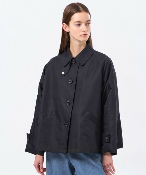 MACKINTOSH PHILOSOPHY / マッキントッシュ フィロソフィー その他アウター | 【WELBURY SHORT(ウェルベリーショート)】ダブルクロス製（ネイビー3）