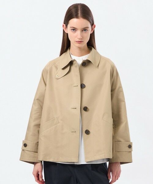 MACKINTOSH PHILOSOPHY / マッキントッシュ フィロソフィー その他アウター | 【WELBURY SHORT(ウェルベリーショート)】ダブルクロス製（ベージュ1）