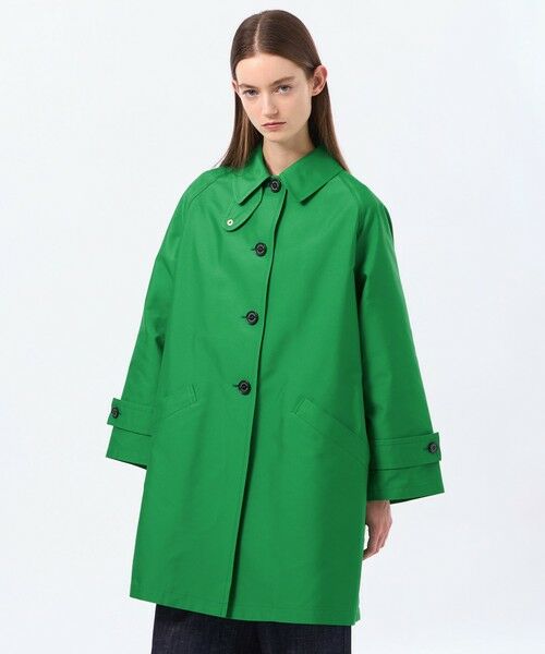 MACKINTOSH PHILOSOPHY / マッキントッシュ フィロソフィー その他アウター | 【WELBURY(ウェルベリー)】ダブルクロス製（グリーン1）
