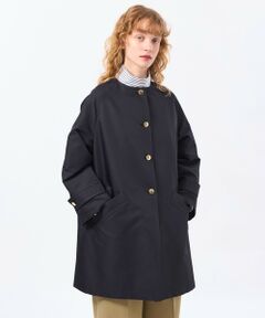 MACKINTOSH PHILOSOPHY / マッキントッシュ フィロソフィー その他アウター | 【WELBURY NO COLLAR(ウェルベリーノーカーラー)】ダブルクロス製