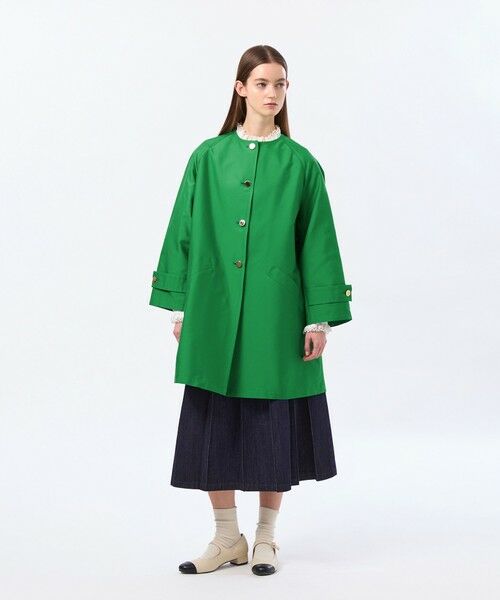 MACKINTOSH PHILOSOPHY / マッキントッシュ フィロソフィー その他アウター | 【WELBURY NO COLLAR(ウェルベリーノーカーラー)】ダブルクロス製 | 詳細4