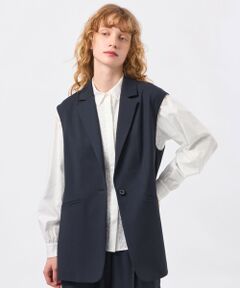 MACKINTOSH PHILOSOPHY / マッキントッシュ フィロソフィー ブルゾン | ウールツイルジレジャケット