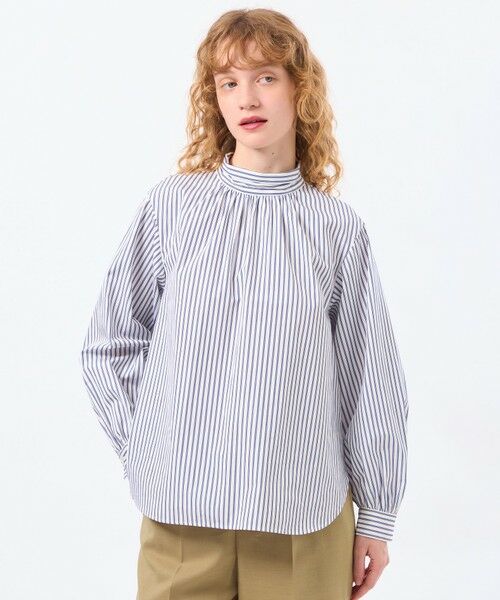 MACKINTOSH PHILOSOPHY / マッキントッシュ フィロソフィー シャツ・ブラウス | 【予約販売】THOMAS MAISON 2WAYロールカラーブラウス | 詳細1