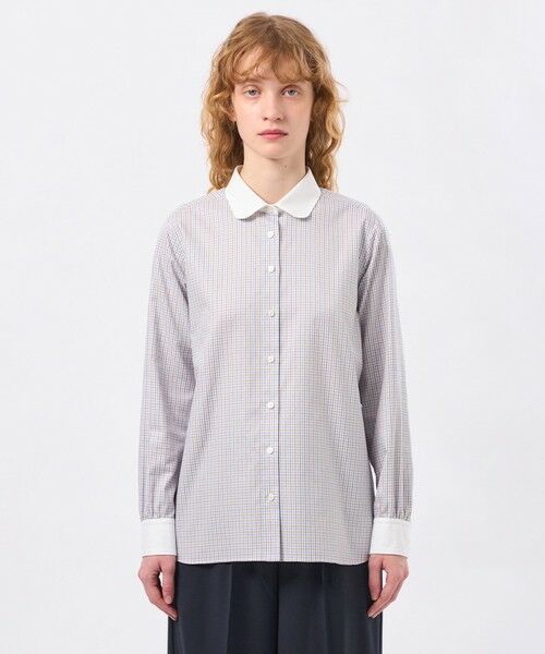 MACKINTOSH PHILOSOPHY / マッキントッシュ フィロソフィー シャツ・ブラウス | ラウンドカラーベーシックシャツ | 詳細4