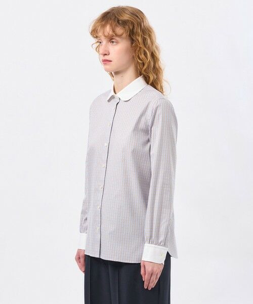 MACKINTOSH PHILOSOPHY / マッキントッシュ フィロソフィー シャツ・ブラウス | ラウンドカラーベーシックシャツ | 詳細5