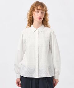 MACKINTOSH PHILOSOPHY / マッキントッシュ フィロソフィー シャツ・ブラウス | エンブロイダリーレースシャツ