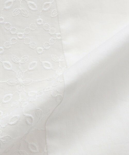 MACKINTOSH PHILOSOPHY / マッキントッシュ フィロソフィー シャツ・ブラウス | エンブロイダリーレースシャツ | 詳細8