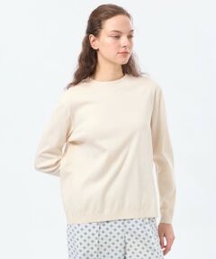 MACKINTOSH PHILOSOPHY / マッキントッシュ フィロソフィー ニット・セーター | シルキーコットンニットプルオーバー