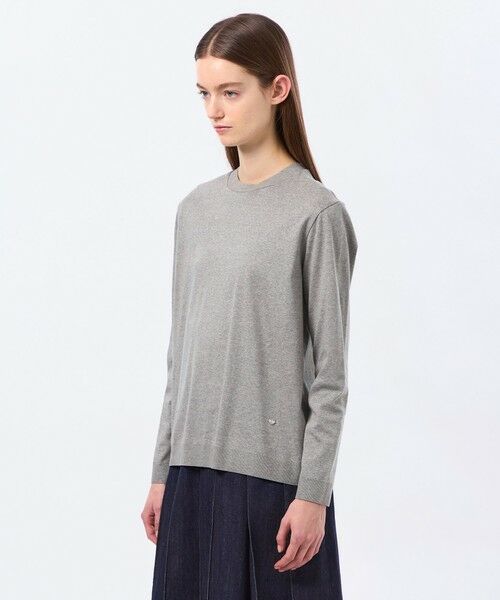 MACKINTOSH PHILOSOPHY / マッキントッシュ フィロソフィー ニット・セーター | シルキーコットンニットプルオーバー | 詳細5