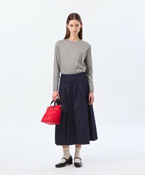 MACKINTOSH PHILOSOPHY / マッキントッシュ フィロソフィー ニット・セーター | シルキーコットンニットプルオーバー | 詳細1